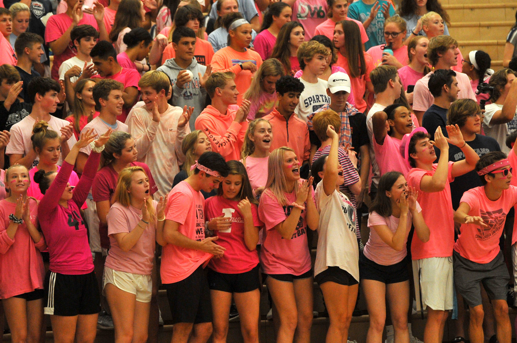 Bettendorf at Pleasant Valley volleyball